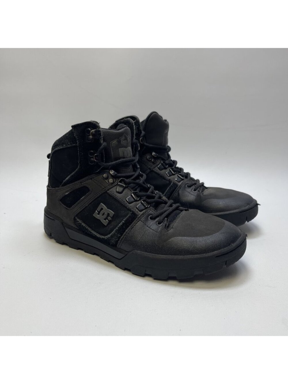 Y2K DC Spartan High WR Winter Boots Men's Size 6 US (≈Wom 7.5 US) Black Skate